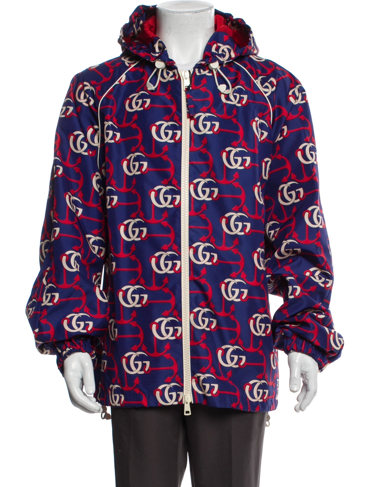 Gucci 2023 Graphic Print Parka w/ Tags