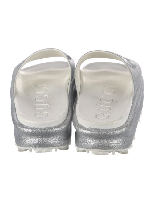 Gucci Interlocking G Logo Glitter Slides
