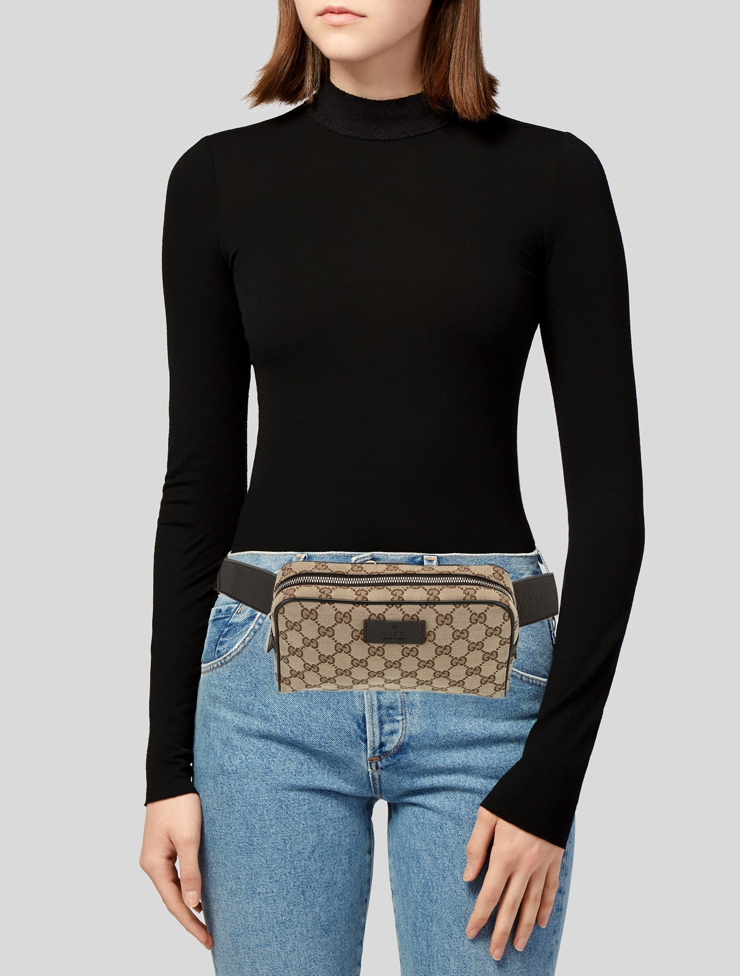 Gucci GG Canvas GG Canvas Belt Bag Small
