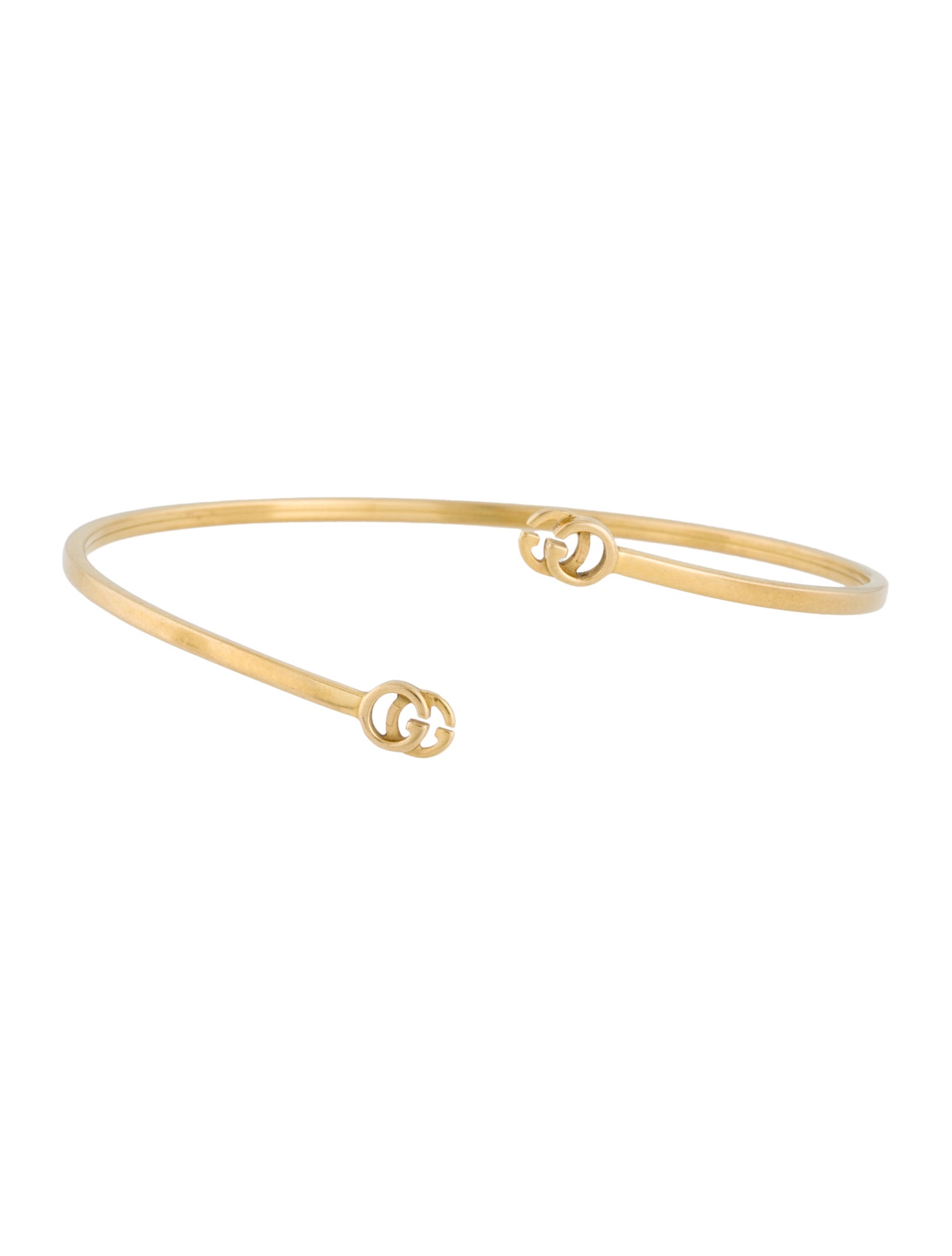 Gucci 18K Running GG Cuff