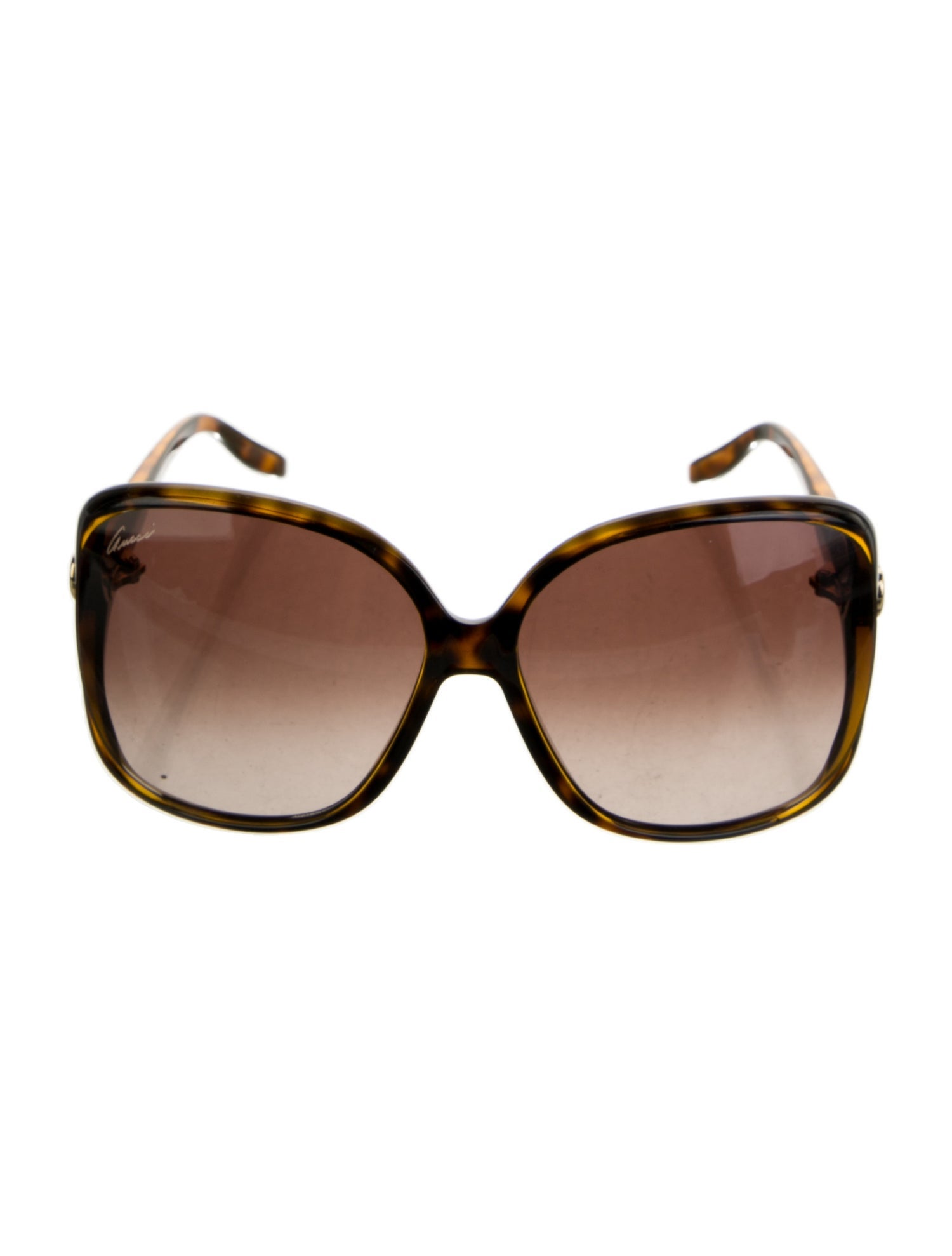 Gucci Interlocking G Logo Oversize Sunglasses