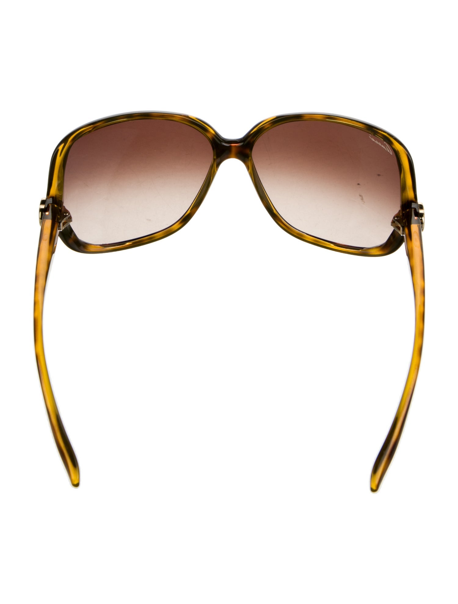 Gucci Interlocking G Logo Oversize Sunglasses