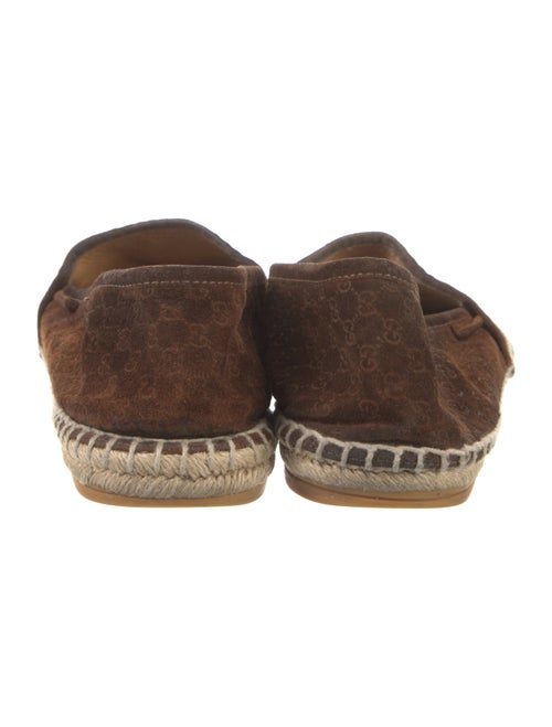 Gucci GG Signature Suede Espadrille Sneakers