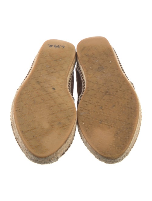 Gucci GG Signature Suede Espadrille Sneakers