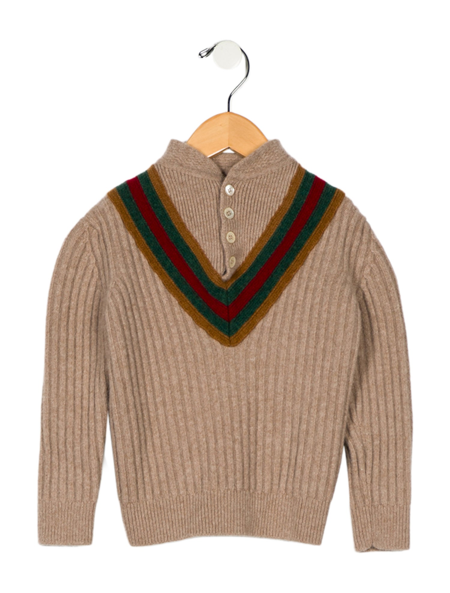 Gucci Toddler Boys' Wool Button-Up Sweater