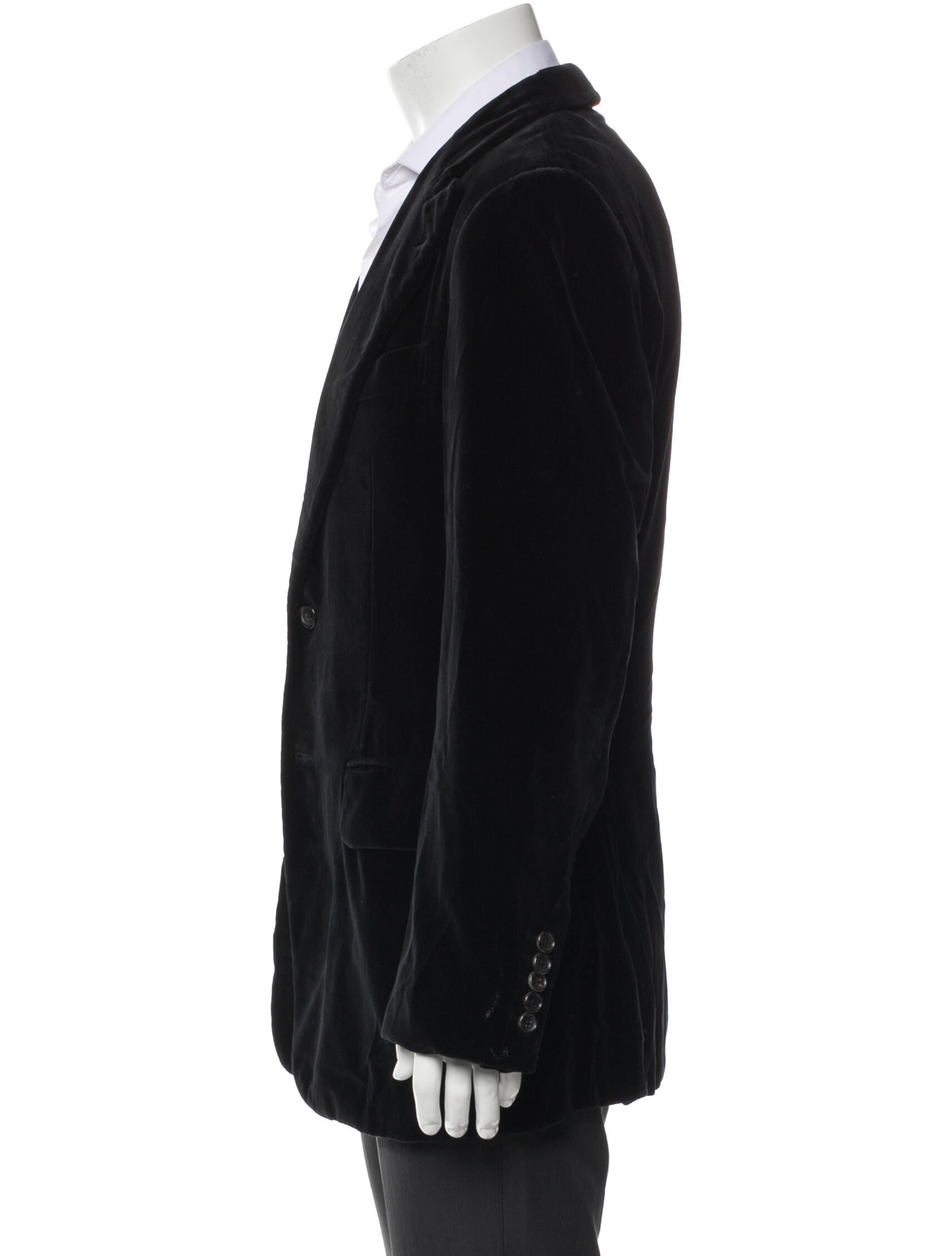 Gucci Black Velvet Blazer