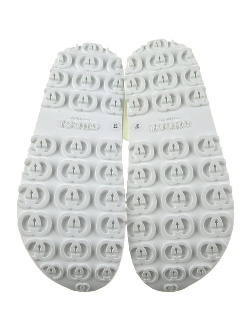 Gucci Rubber Slingback Sandals