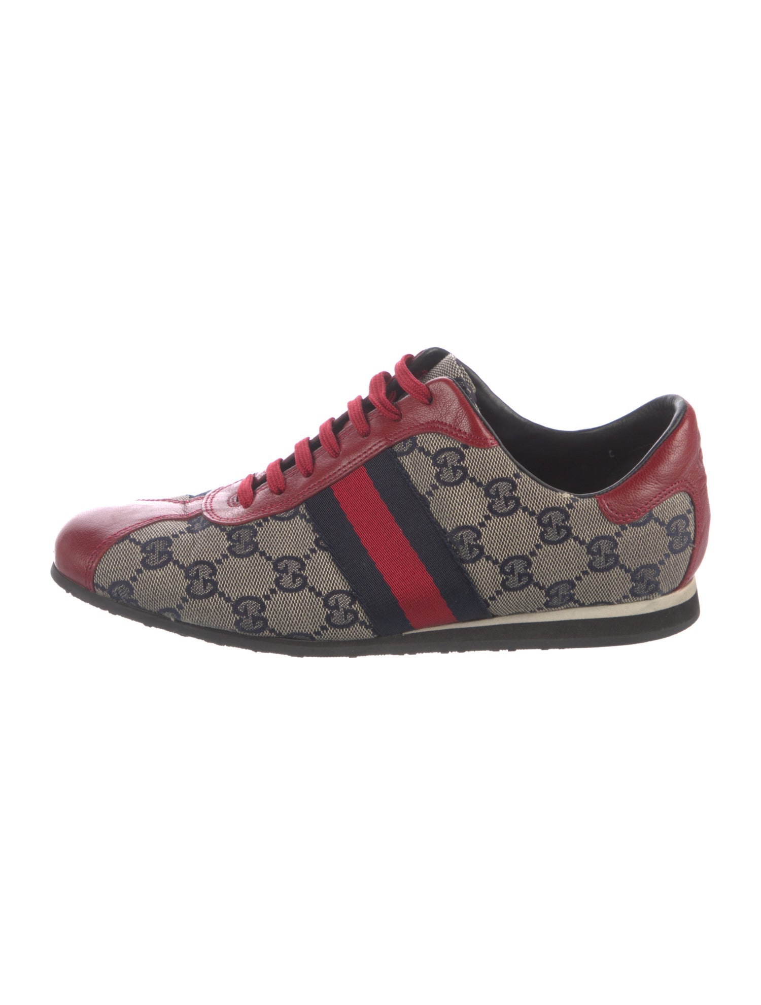 Gucci Canvas Printed Sneakers