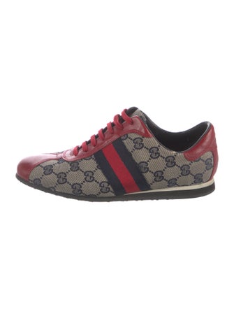 Gucci Canvas Printed Sneakers