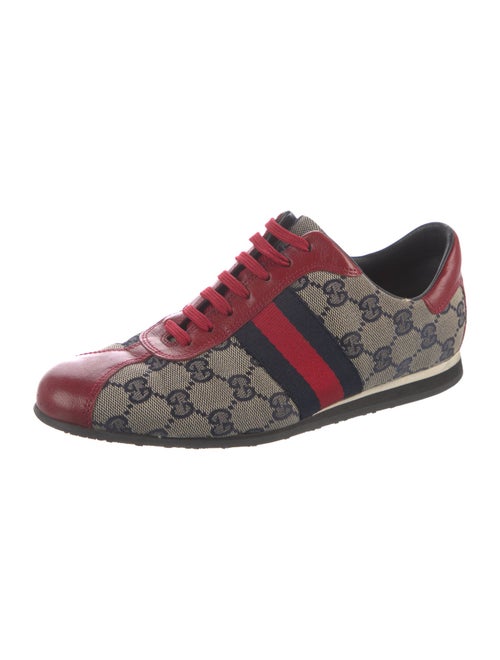 Gucci Canvas Printed Sneakers