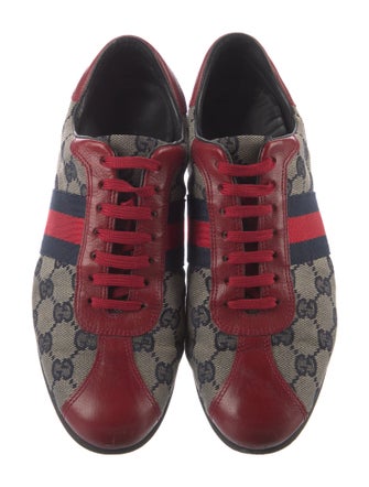 Gucci Canvas Printed Sneakers
