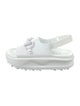 Gucci Rubber Slingback Sandals