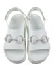 Gucci Rubber Slingback Sandals
