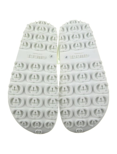 Gucci Rubber Slingback Sandals