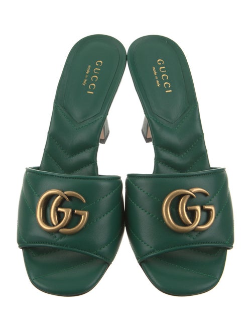 Gucci Leather Slides