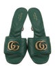 Gucci Leather Slides