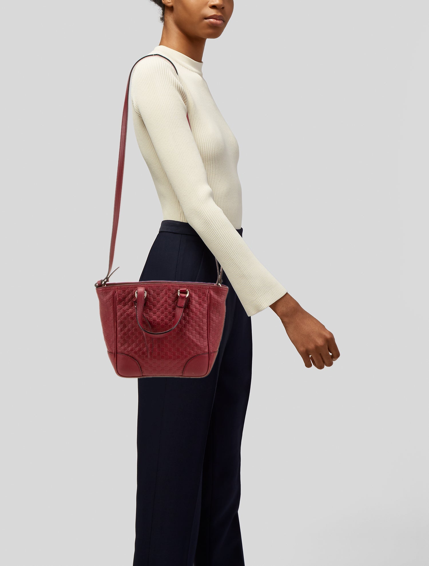 Gucci Microguccissima Top Handle Bag