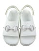Gucci Rubber Slingback Sandals
