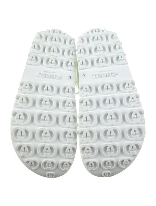 Gucci Rubber Slingback Sandals