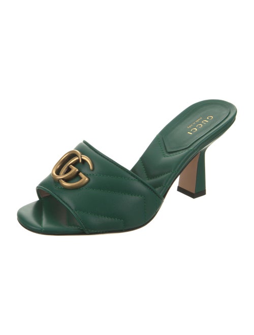 Gucci Leather Slides