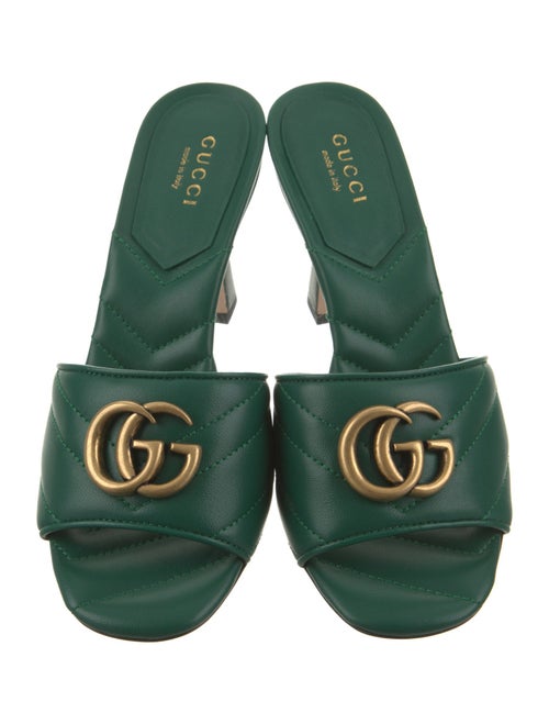 Gucci Leather Slides