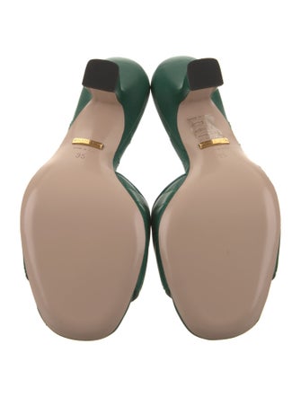 Gucci Leather Slides