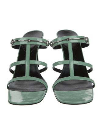 Gucci Patent Leather Slides