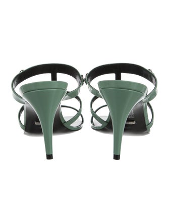 Gucci Patent Leather Slides