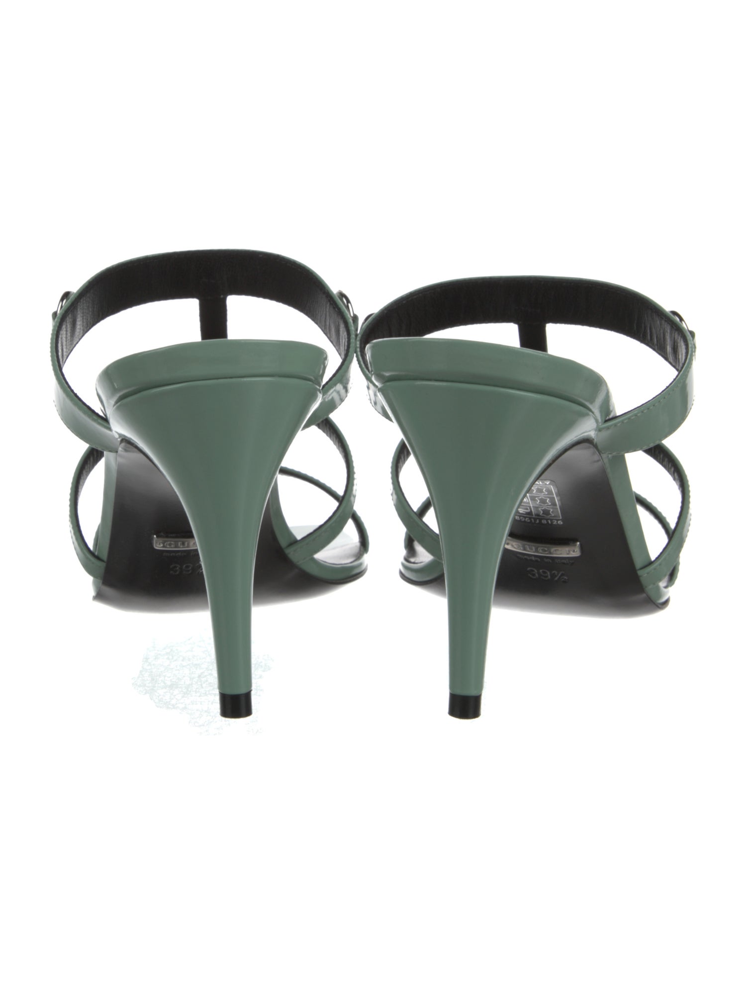 Gucci Patent Leather Slides