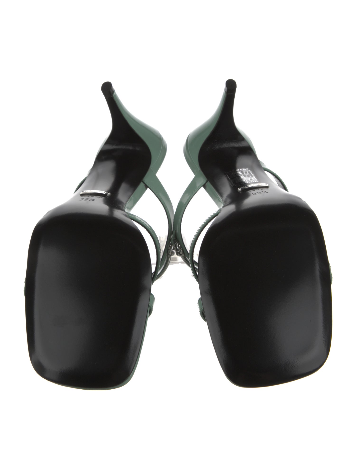 Gucci Patent Leather Slides