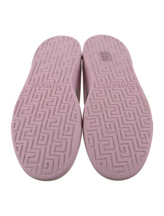 Gucci Leather Colorblock Pattern Mules