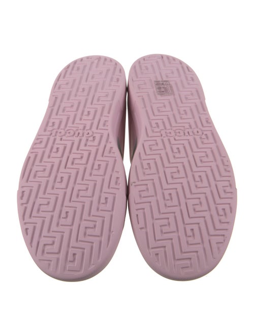 Gucci Leather Colorblock Pattern Mules