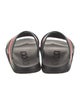 Gucci Web Accent Rubber Slides