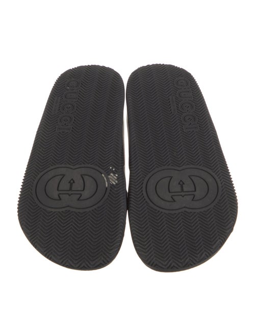 Gucci Web Accent Rubber Slides