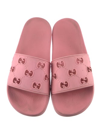 Gucci GG Logo Rubber Slides