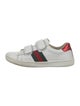 Gucci Web Accent Leather Sneakers