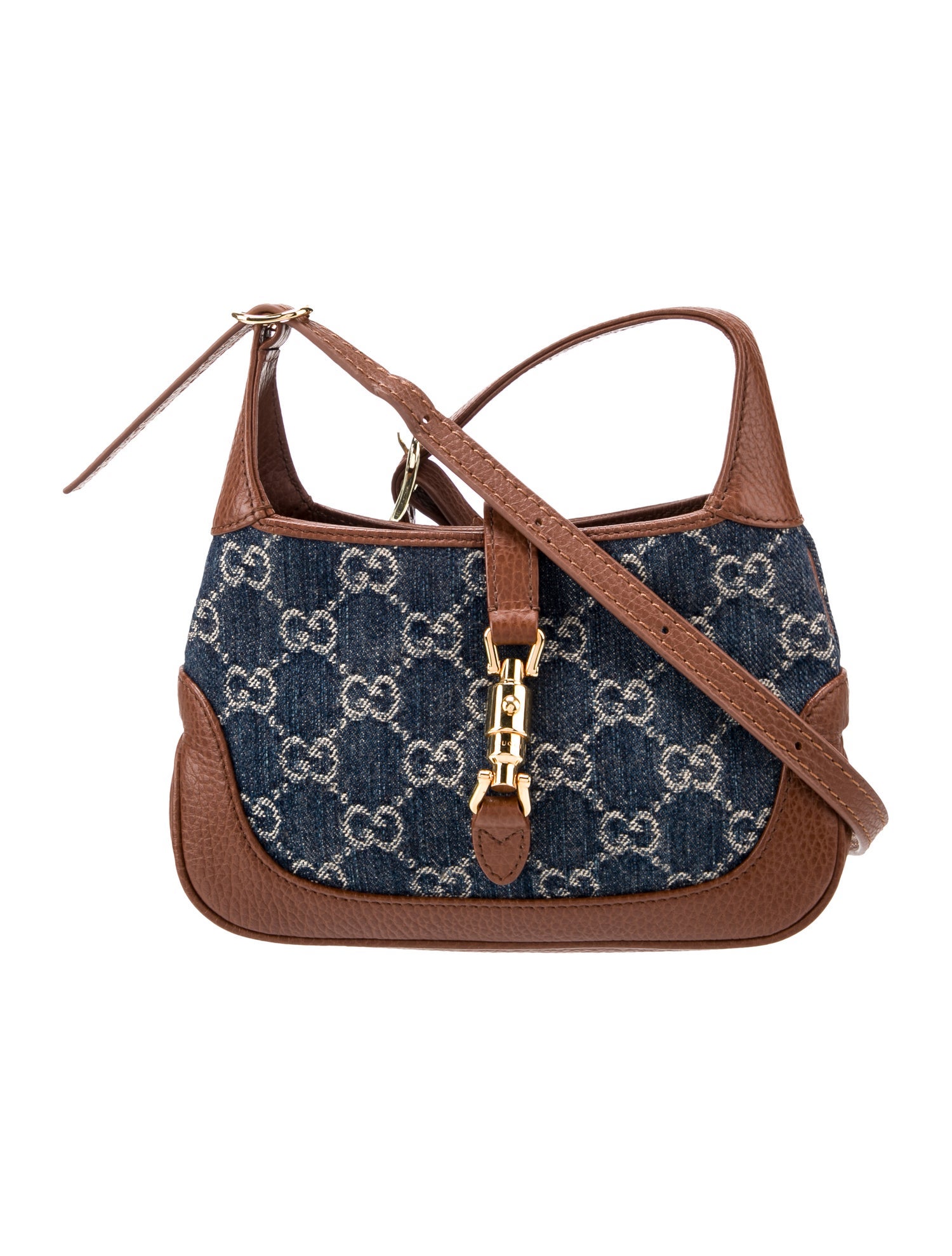 Gucci GG Denim Jackie 1961 Mini