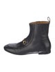 Gucci Horsebit Accent Leather Chelsea Boots