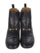 Gucci Horsebit Accent Leather Chelsea Boots