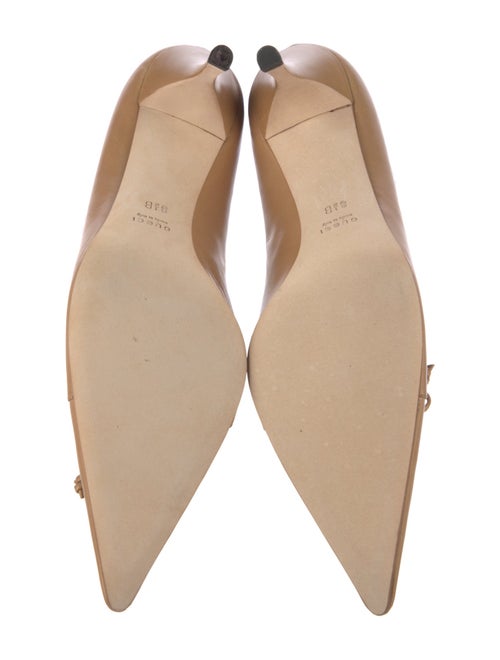 Gucci Interlocking G Horsebit Leather Pumps