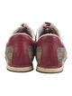 Gucci GG Supreme Leather Trim Embellishment Sneakers