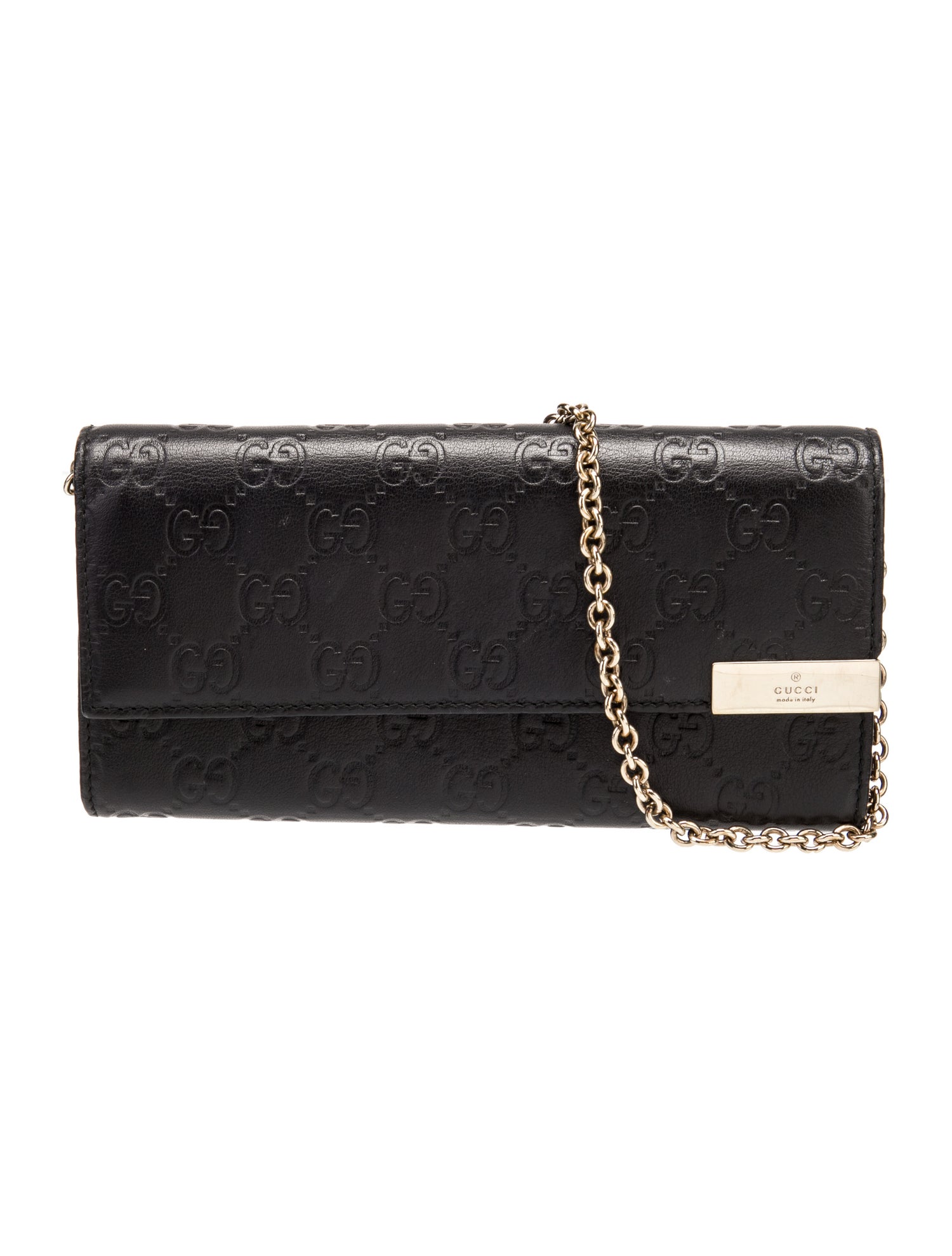 Gucci GG Signature Dice Chain Wallet