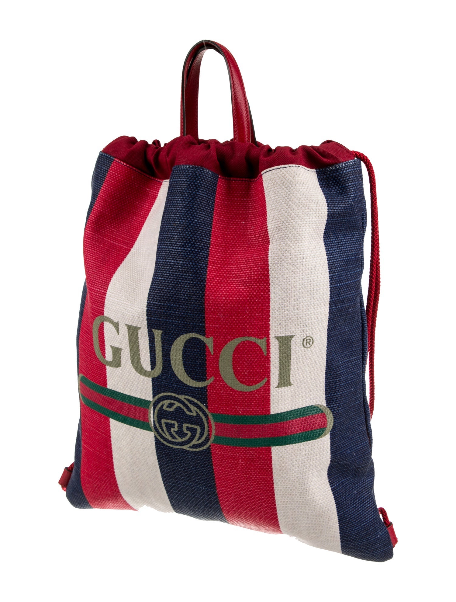 Gucci Signature Logo Drawstring