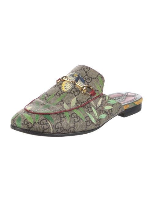 Gucci GG Supreme Mules