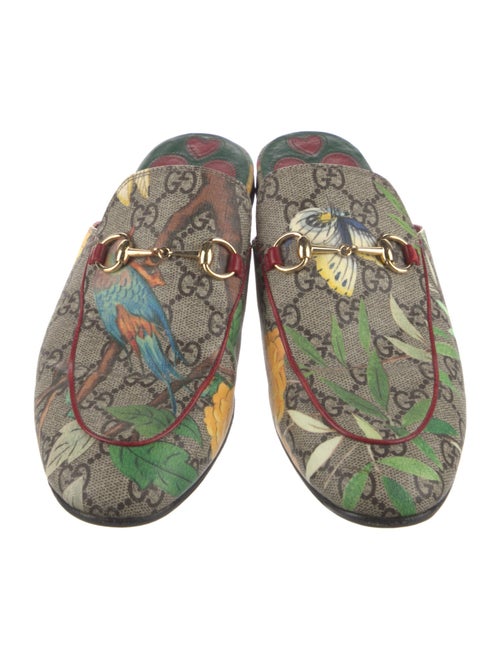 Gucci GG Supreme Mules