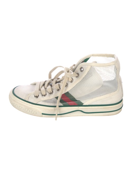 Gucci Web Accent Mesh Sneakers