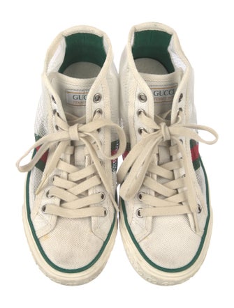 Gucci Web Accent Mesh Sneakers
