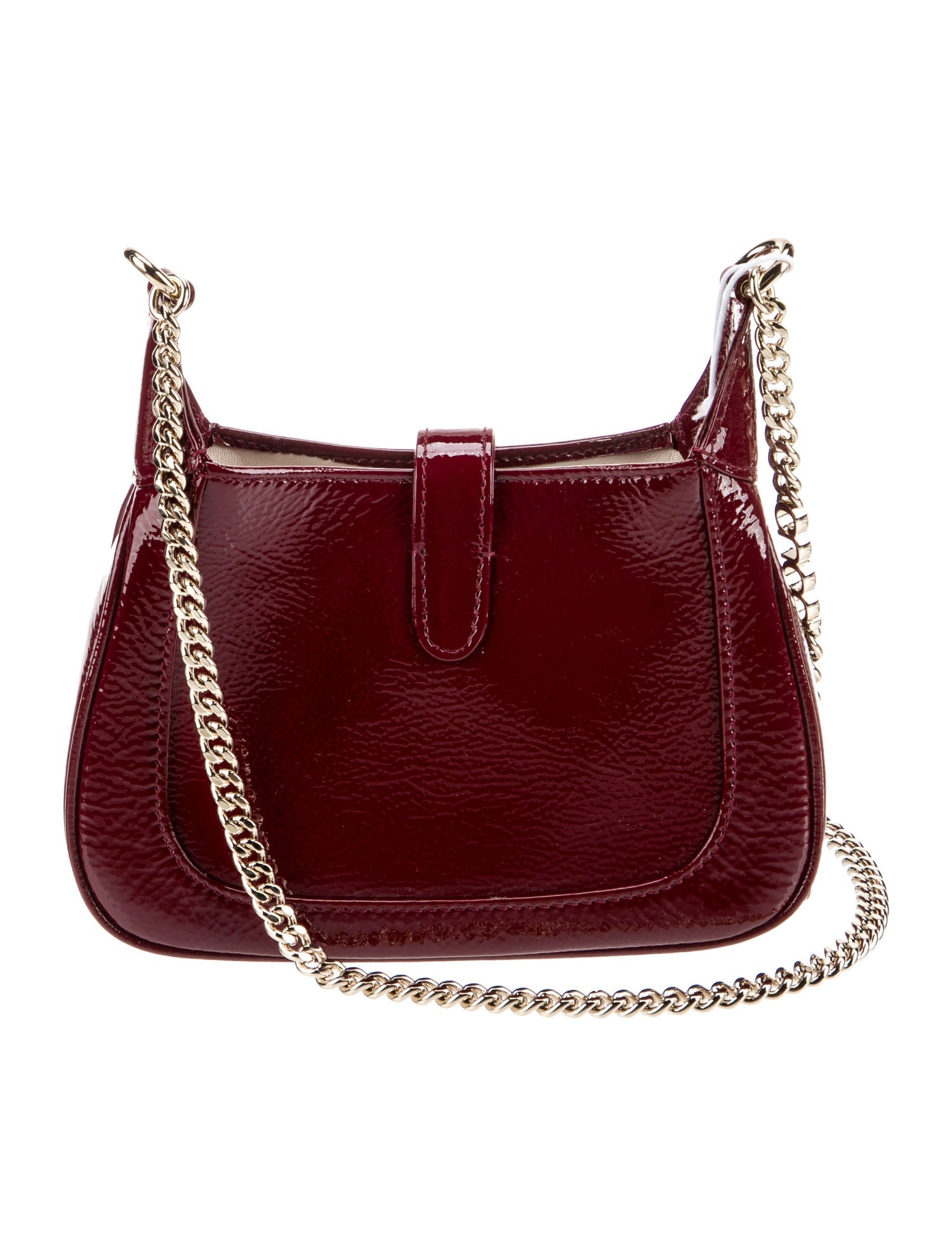 Gucci Patent Leather Jackie Notte Mini 2024