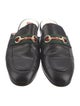 Gucci Web Accent Leather Mules