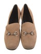 Gucci 1955 Horsebit Accent Suede Loafers